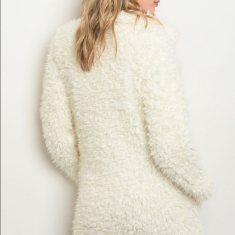 Faux Fur Jacket  1Size Med Left! - Picture 5 of 6